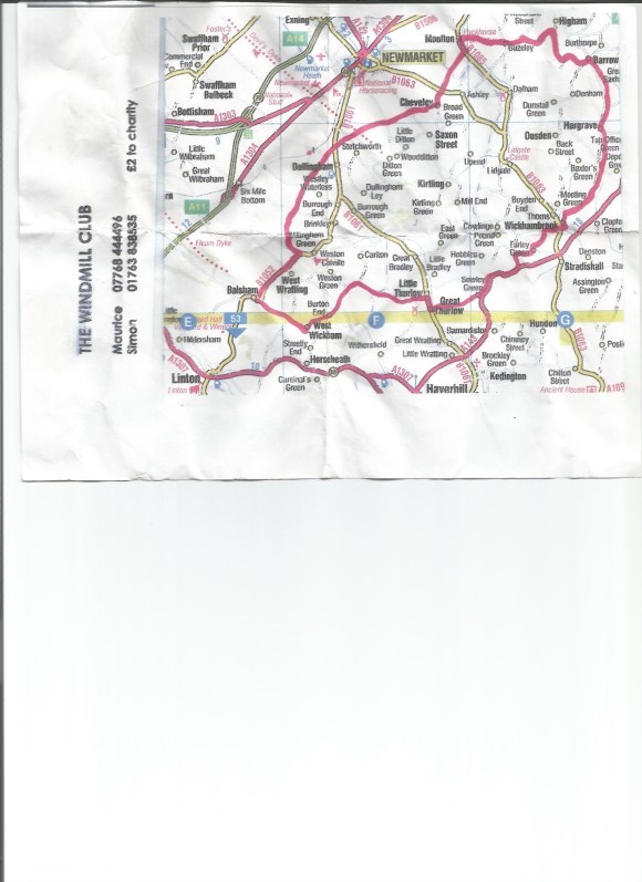 Windmill ride 21 April 2016