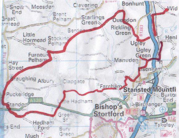 Another lovely Thursday morning route, thanks, Maurice