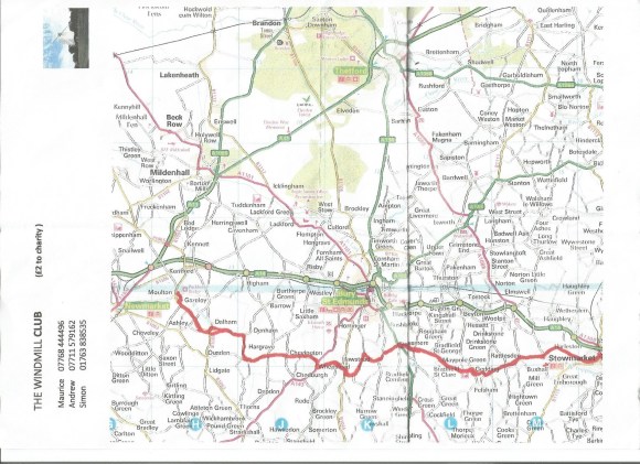 Bike ride 23 March 2017