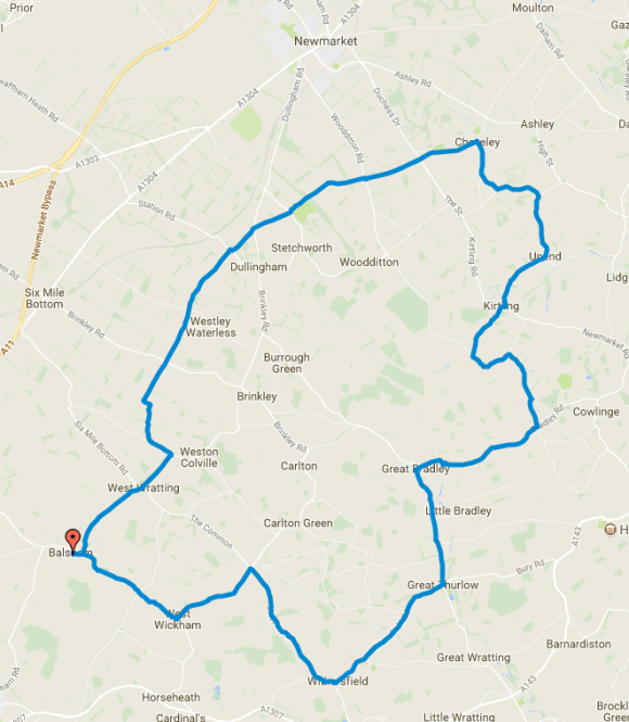 Bike ride 13 July 17