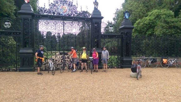 Wells ride Sandringham gates