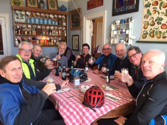 Bike ride 1 Feb 18, Peacocks