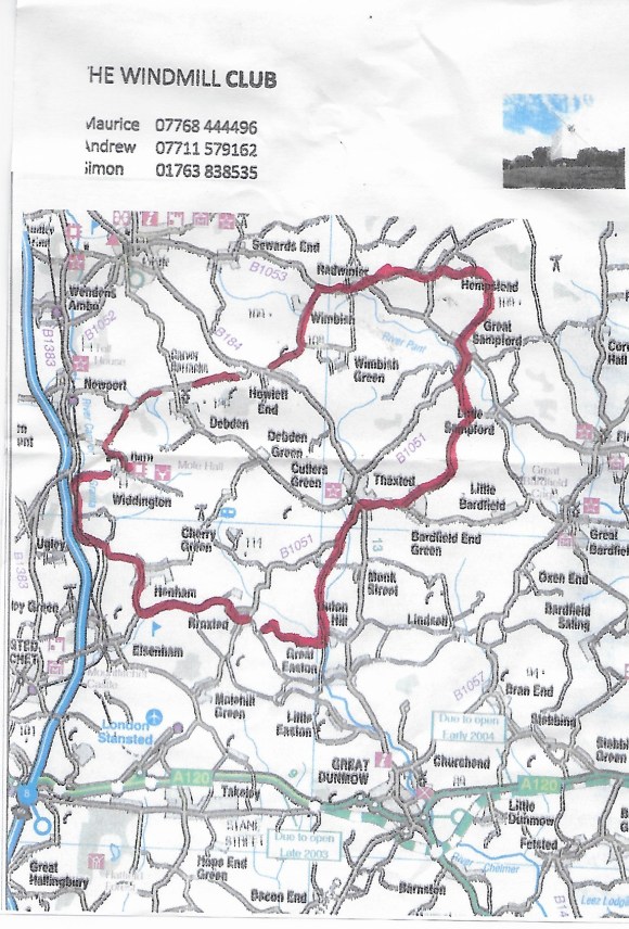 Bike ride 6 December 18